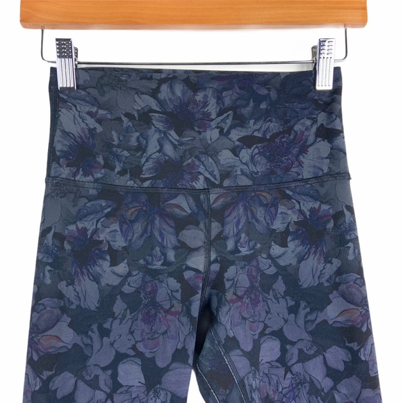 Lululemon Align High Rise Size 4 Nightfall Blossom - Picture 7 of 10